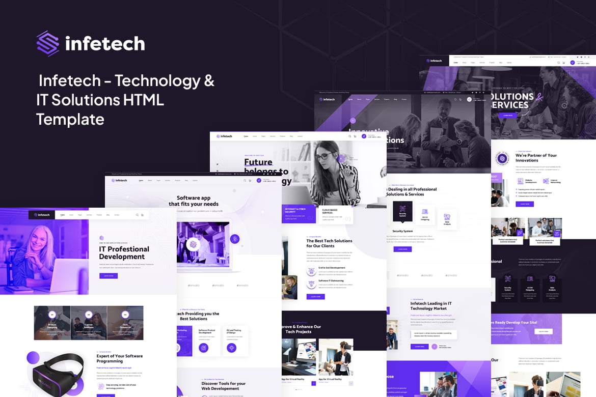Infetech - Технологии и ИТ-решения HTML