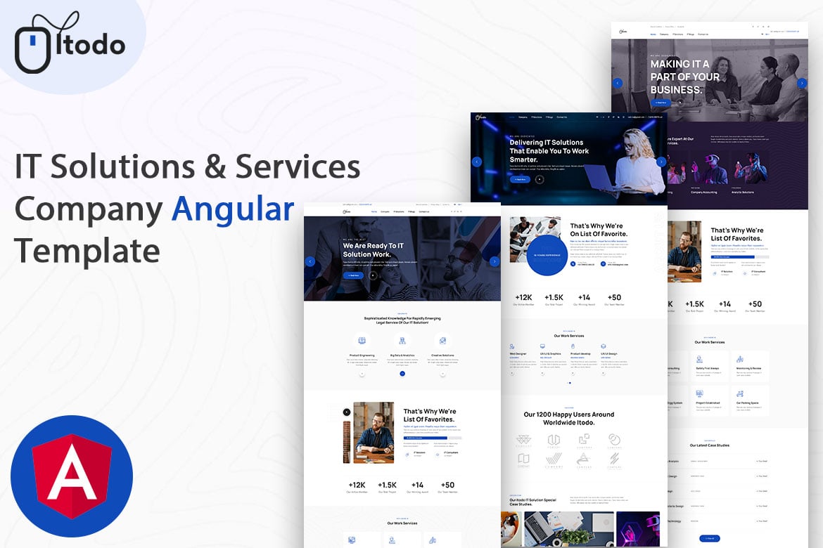 Itodo - компания Angular, предоставляющая ИТ-решения и услуги