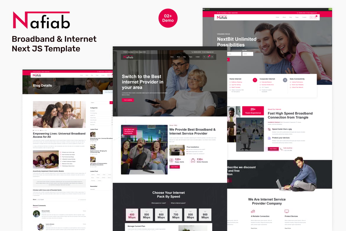 Nafiab — Следующий шаблон JS для широкополосной связи и Интернета